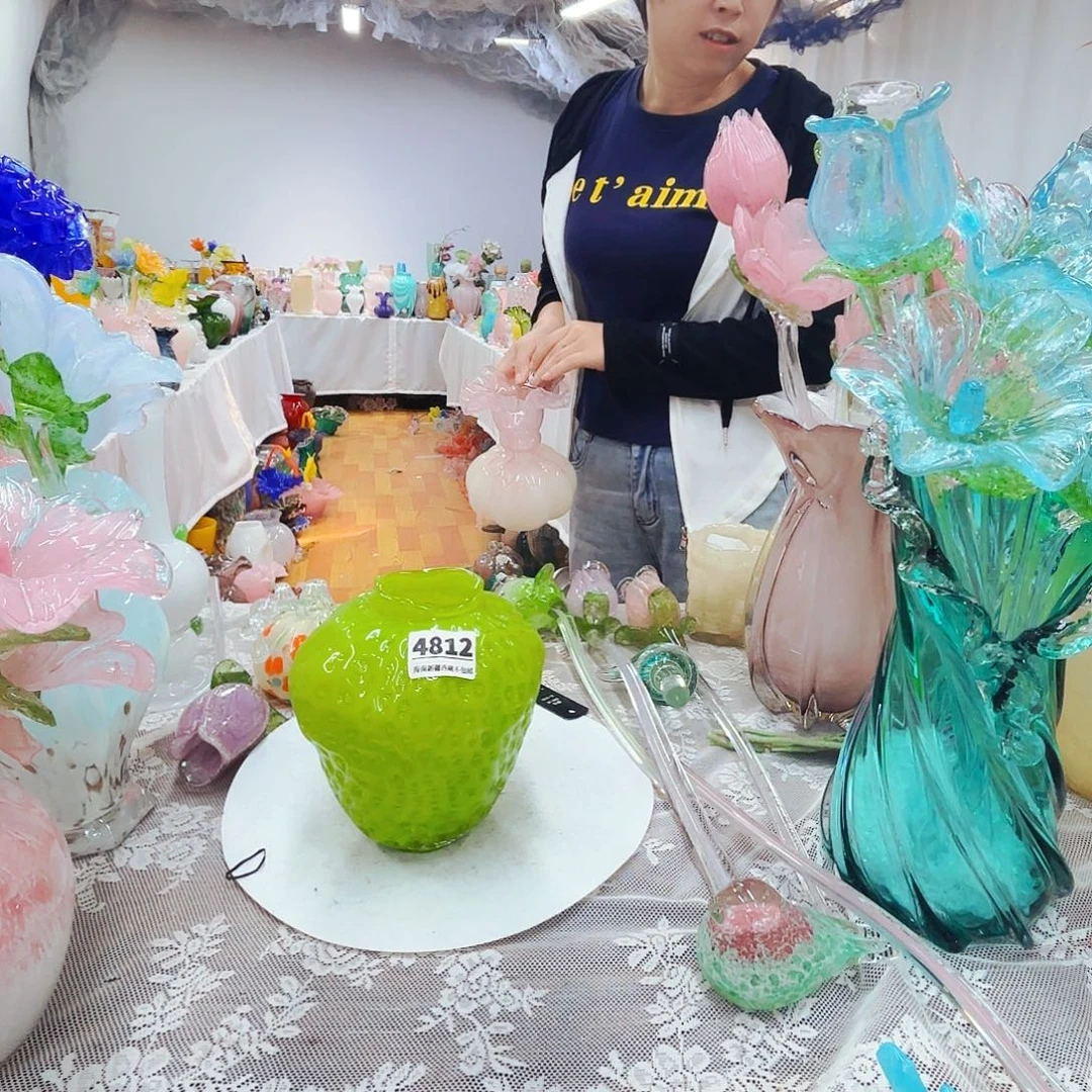 琉璃花瓶花器艺术品