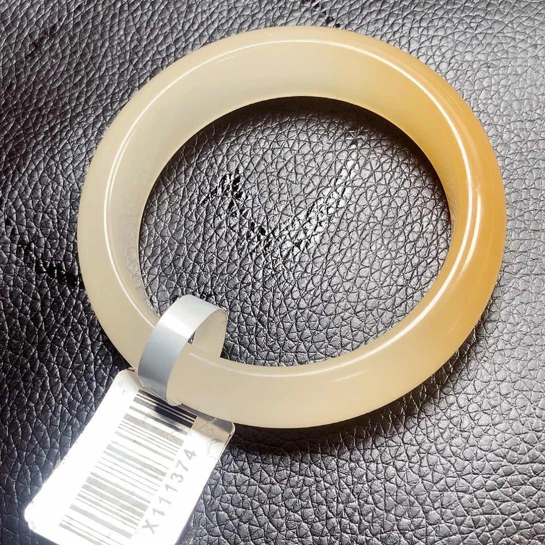 石英质玉手镯未镶嵌玥*妈圈口51