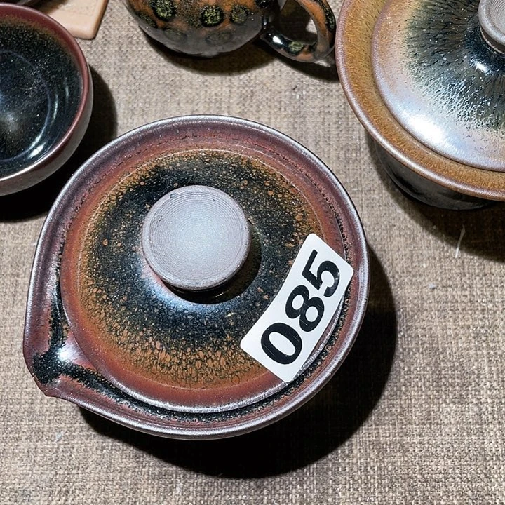 那****子陶瓷马克杯带盖勺的小零食