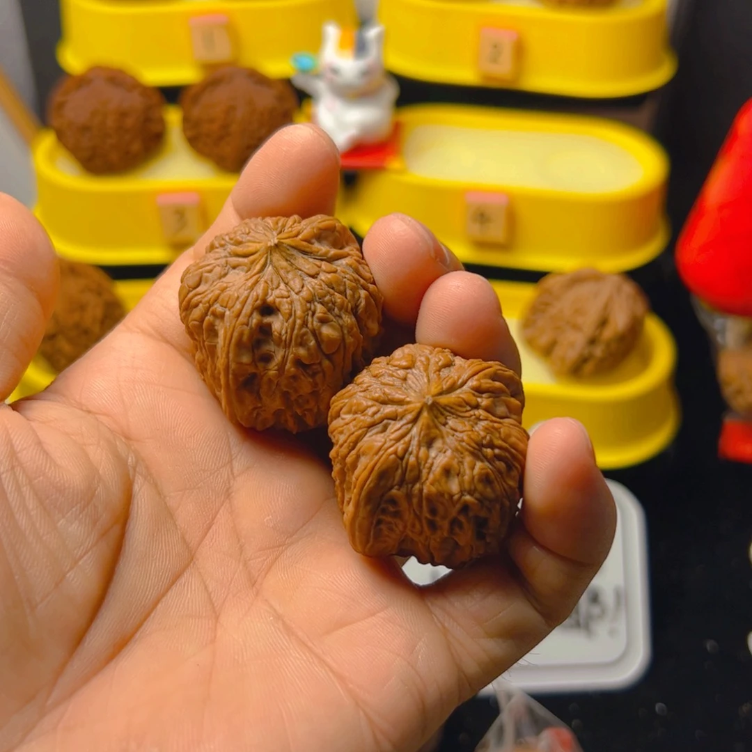 文玩核桃把件门墩38