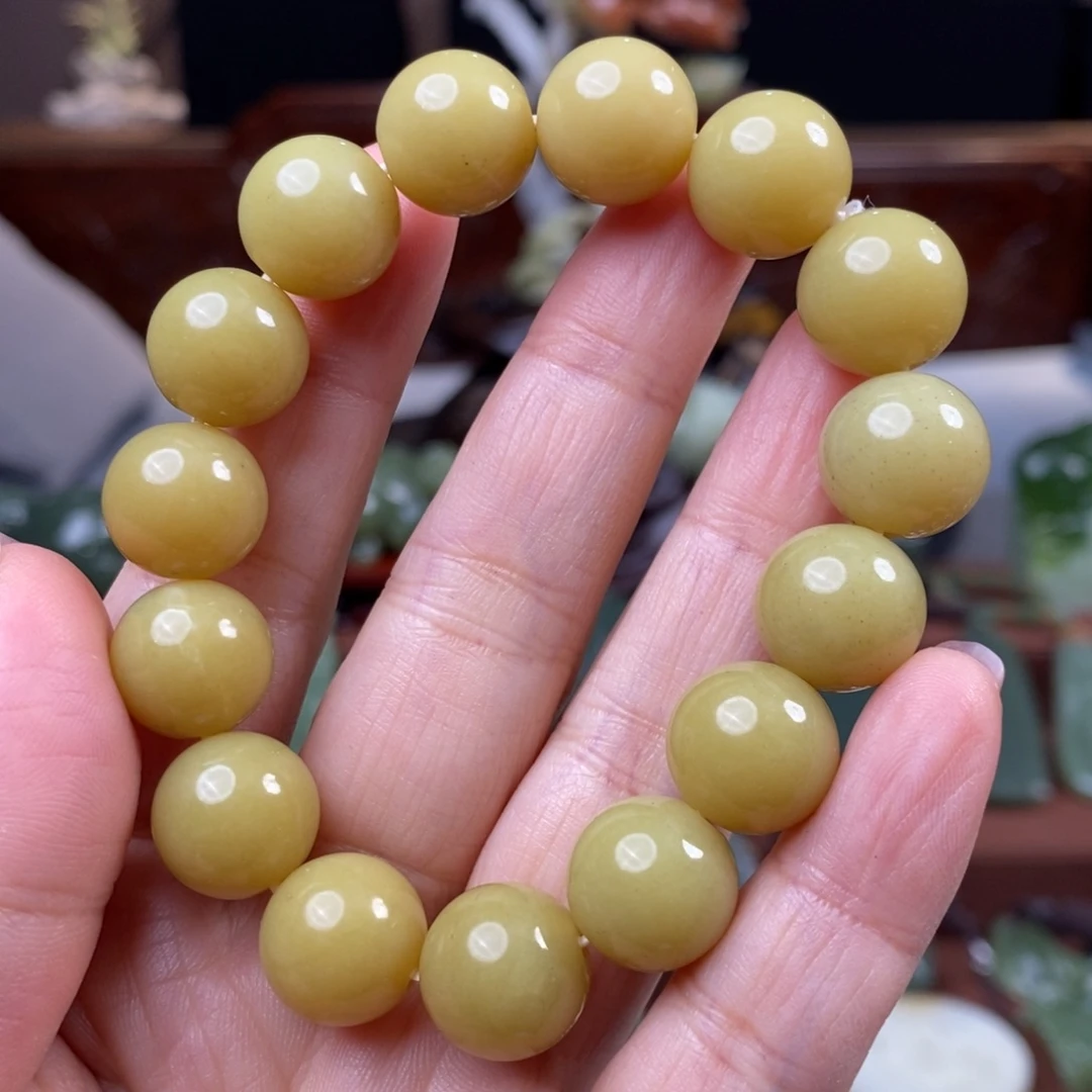 蛇纹石玉未镶嵌手串
