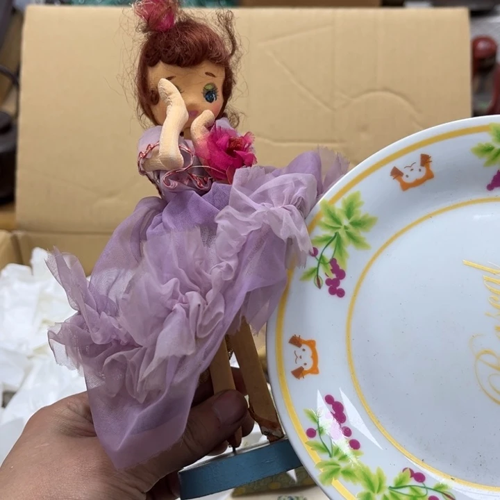 瓷片摆件工艺品瓷器摆件777