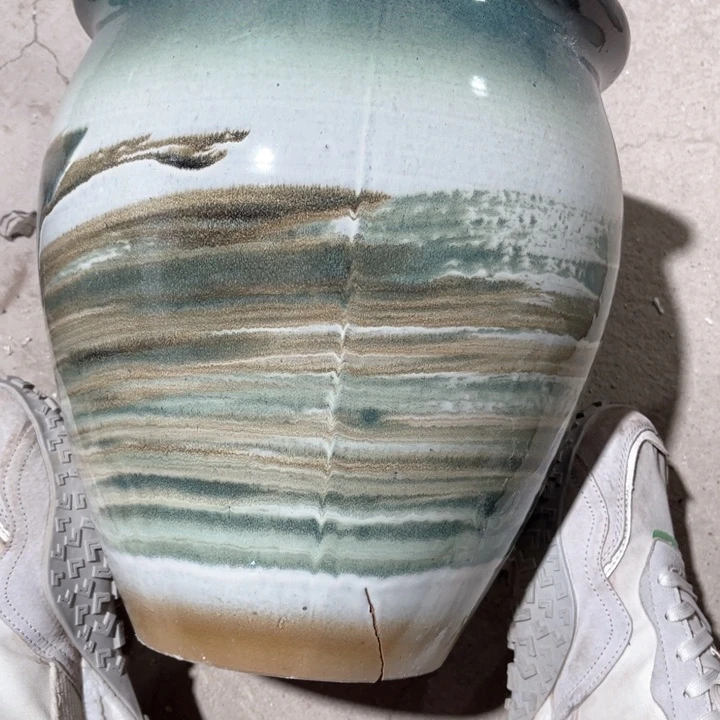 紫砂口径27高度31一只瑕疵