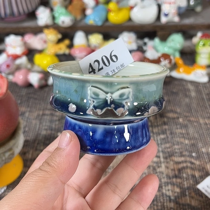 口6 手工花盆满30包邮