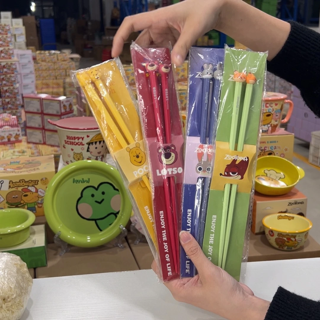 瓷迪士尼四双筷子