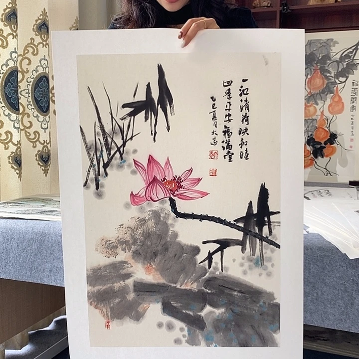 国画纯手绘国画写意作品