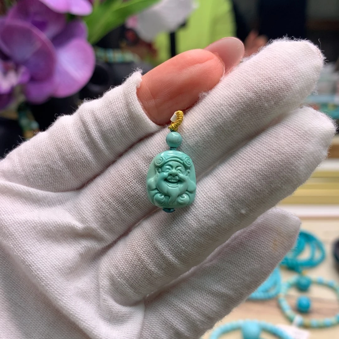 绿松石未镶嵌配饰