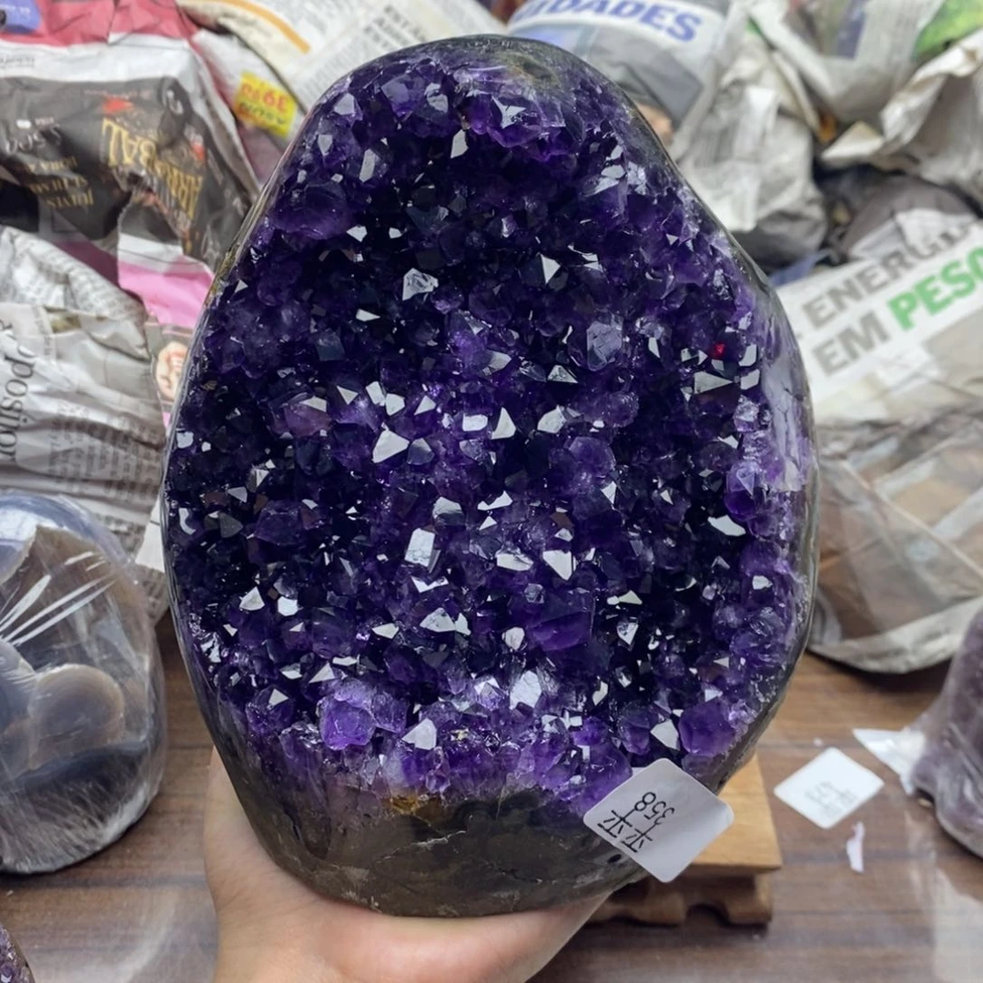 乌拉圭未镶嵌紫晶燚*