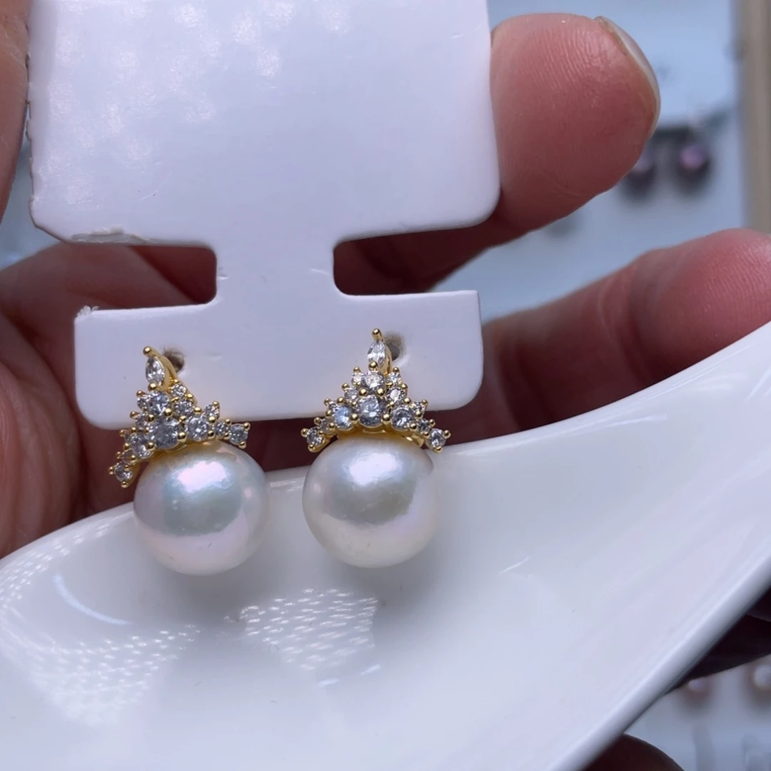 耳饰淡水珍珠未镶嵌