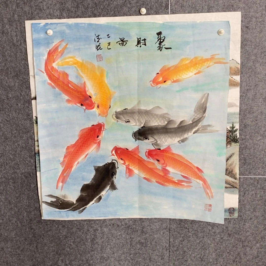 国画手写手绘国画作品98