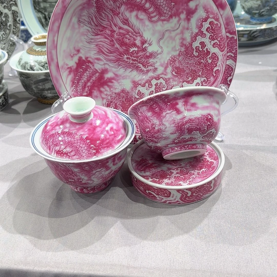 瓷片景德镇瓷器精品展示