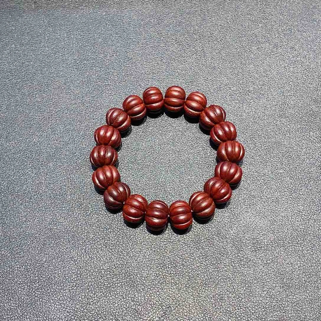 小叶紫檀手串/手链用****6南瓜手串