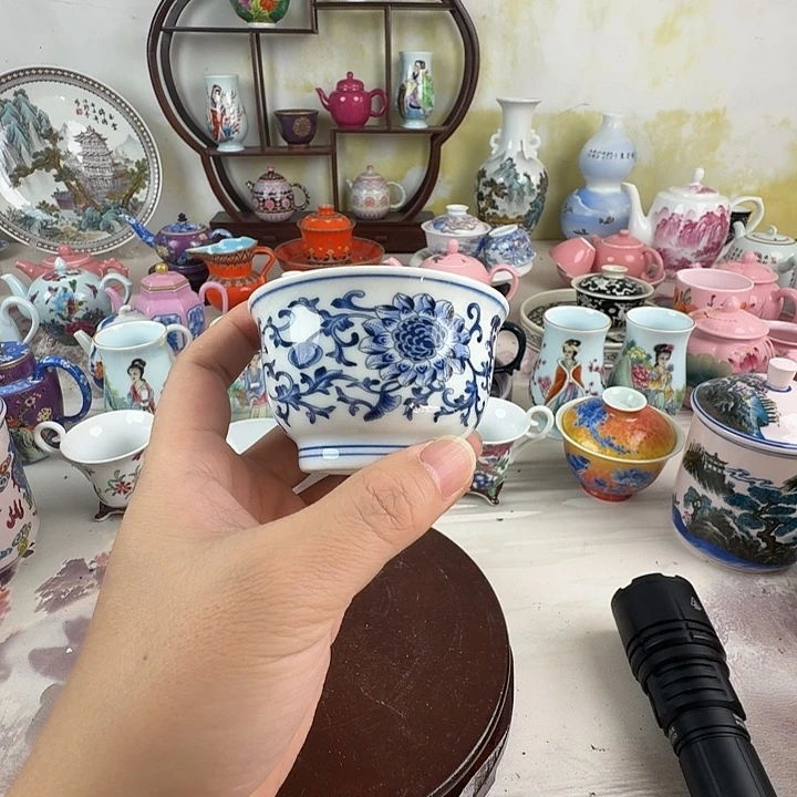 摆件陶景德镇陶瓷老厂瓷9