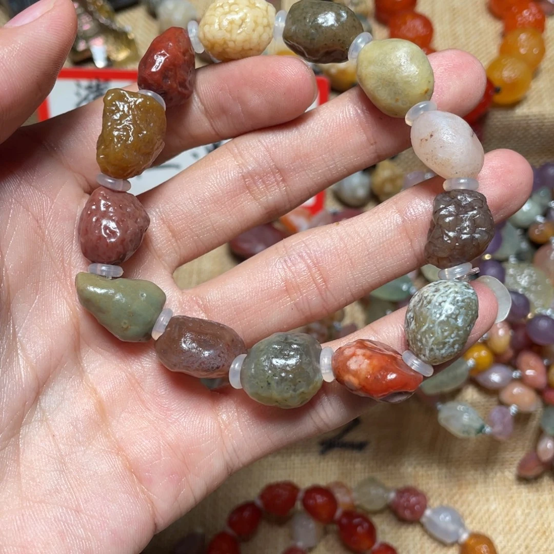 玛瑙/玉髓手链合金