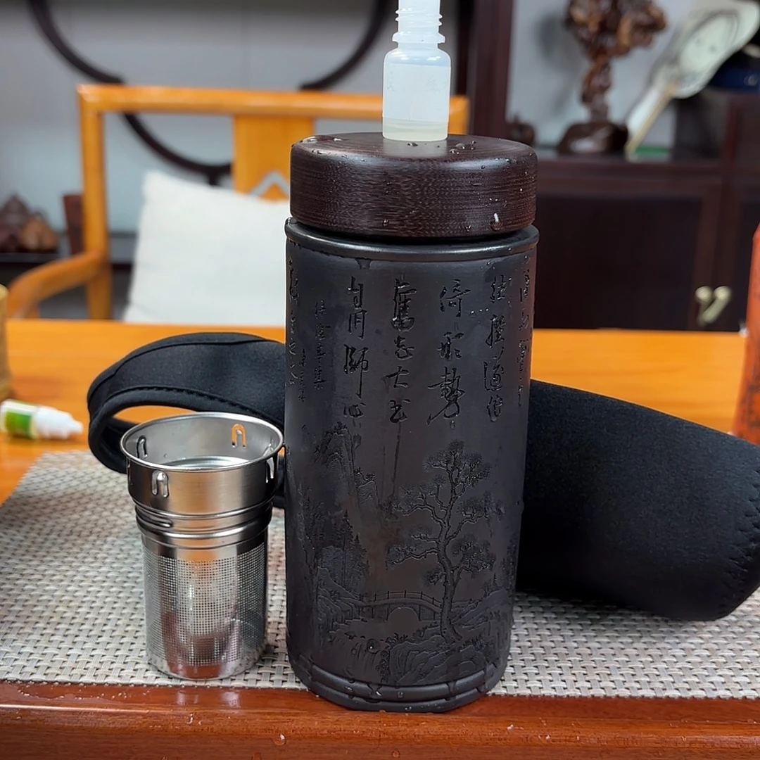 紫砂茶杯宜兴紫砂杯