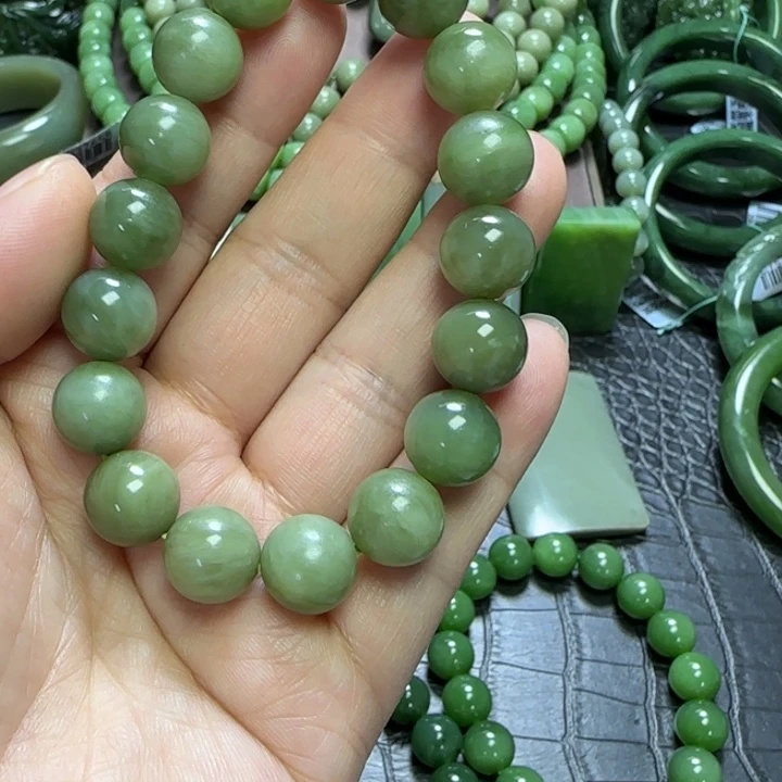 和田玉手链未镶嵌