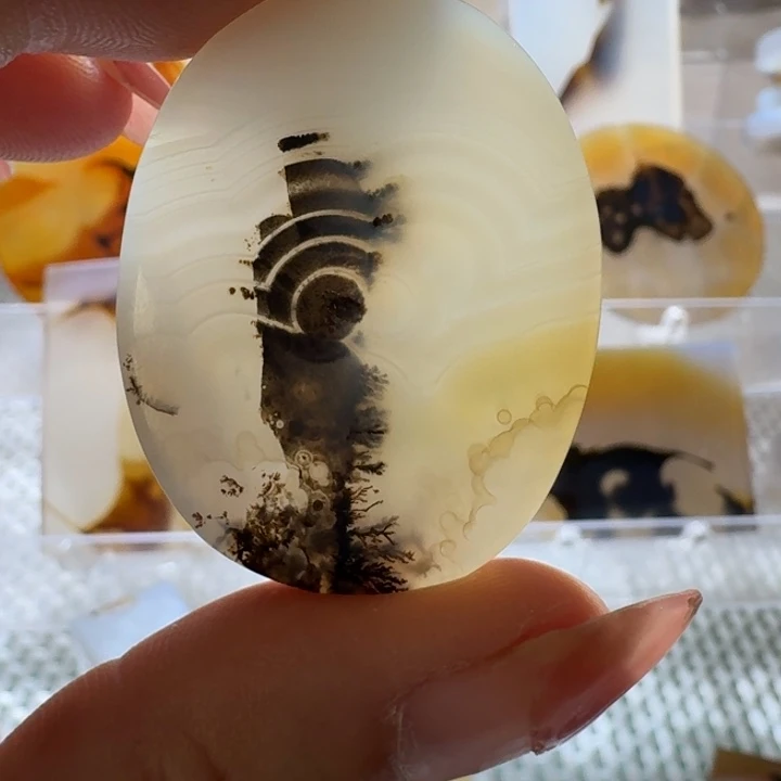 玛瑙/玉髓未镶嵌项链