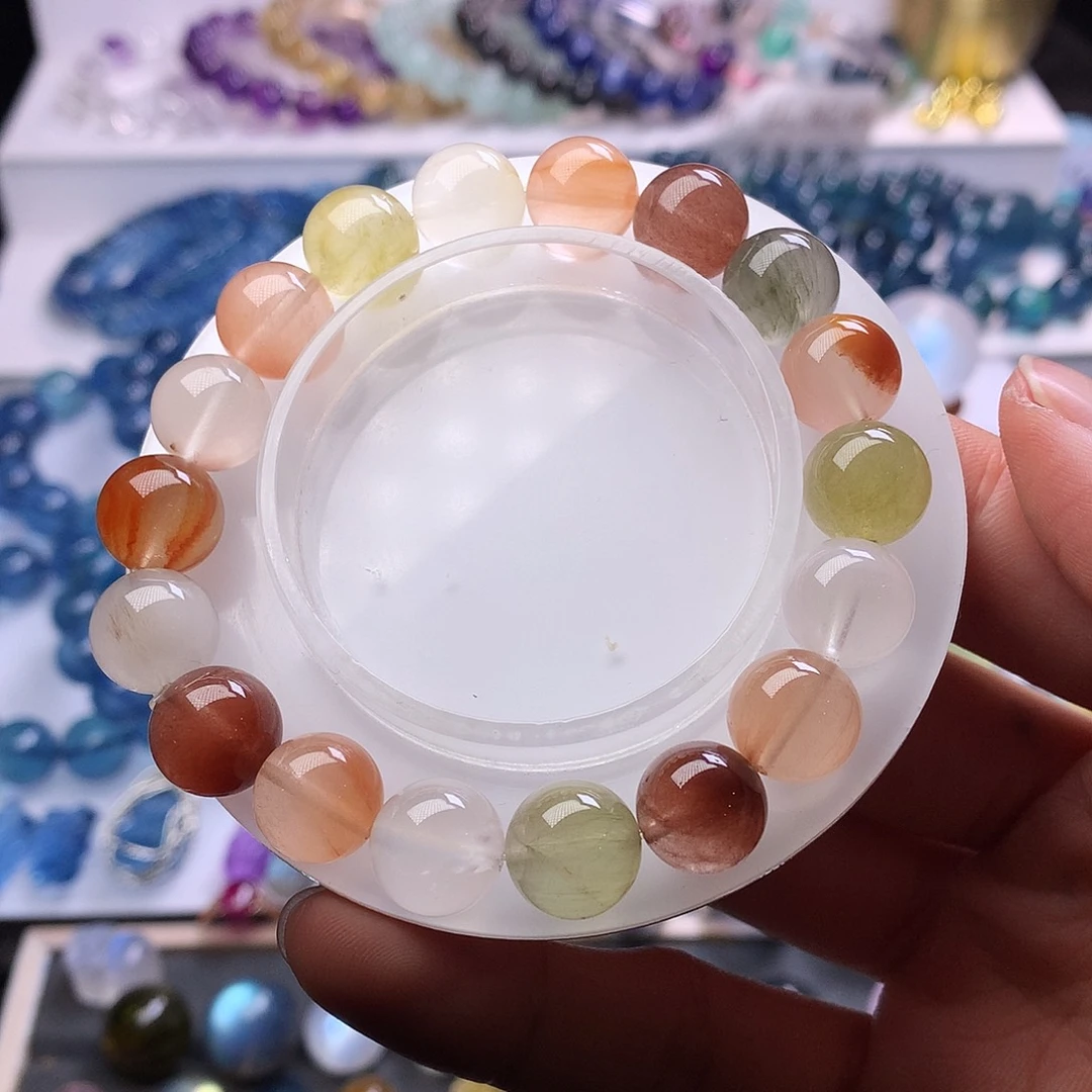 水晶手链未镶嵌多样性