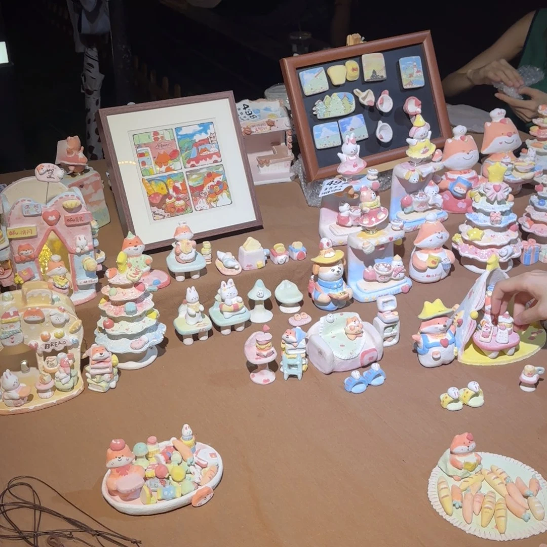 摆件可爱的鸭鸭鸭鸭