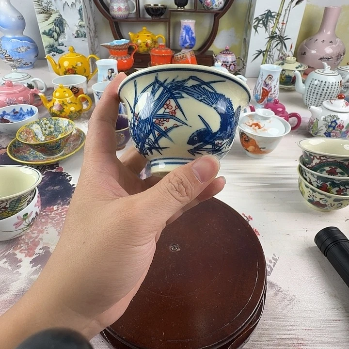 摆件景德镇陶瓷老厂瓷33