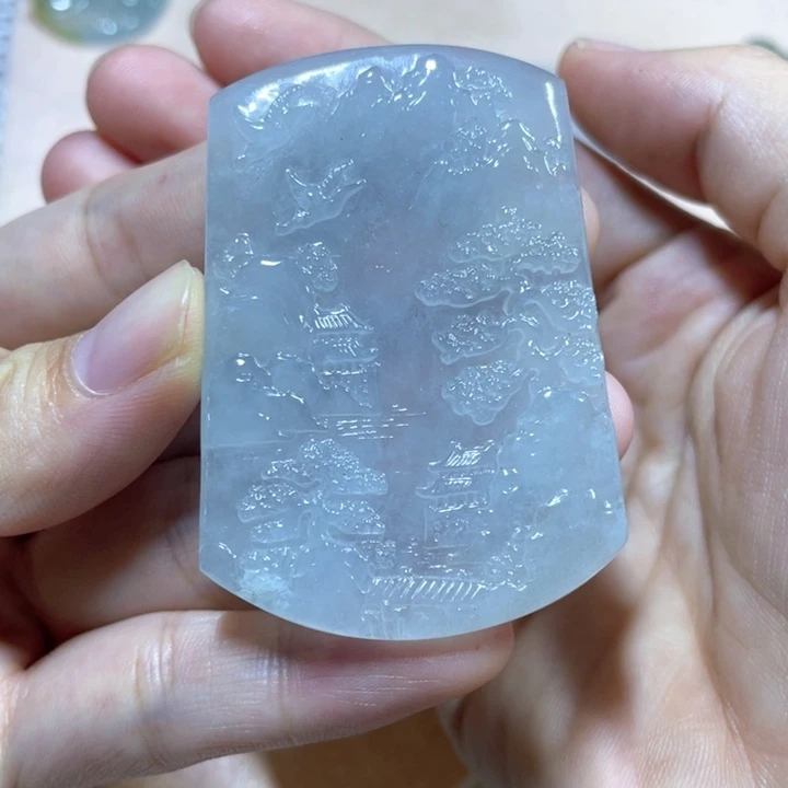 翡翠未镶嵌颈饰缅甸翡翠