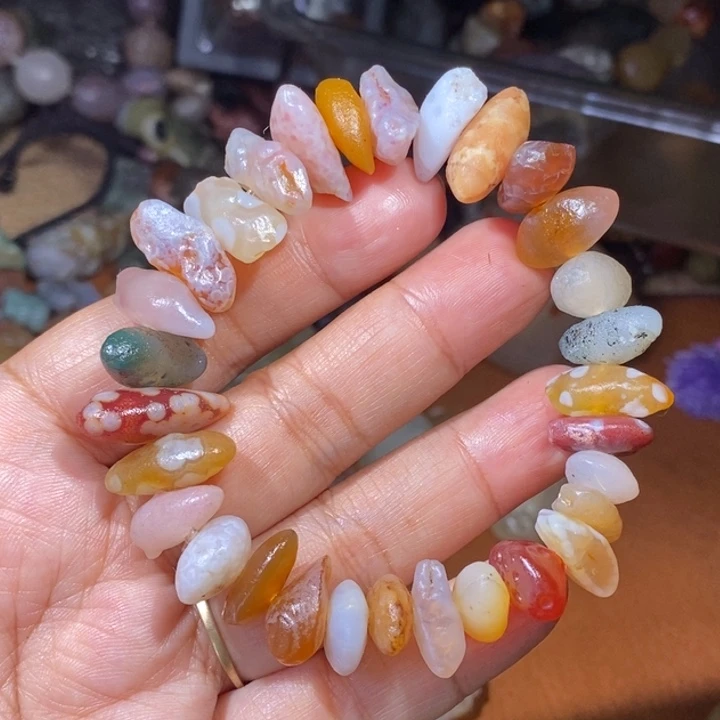 玛瑙/玉髓珠宝半成品未镶嵌