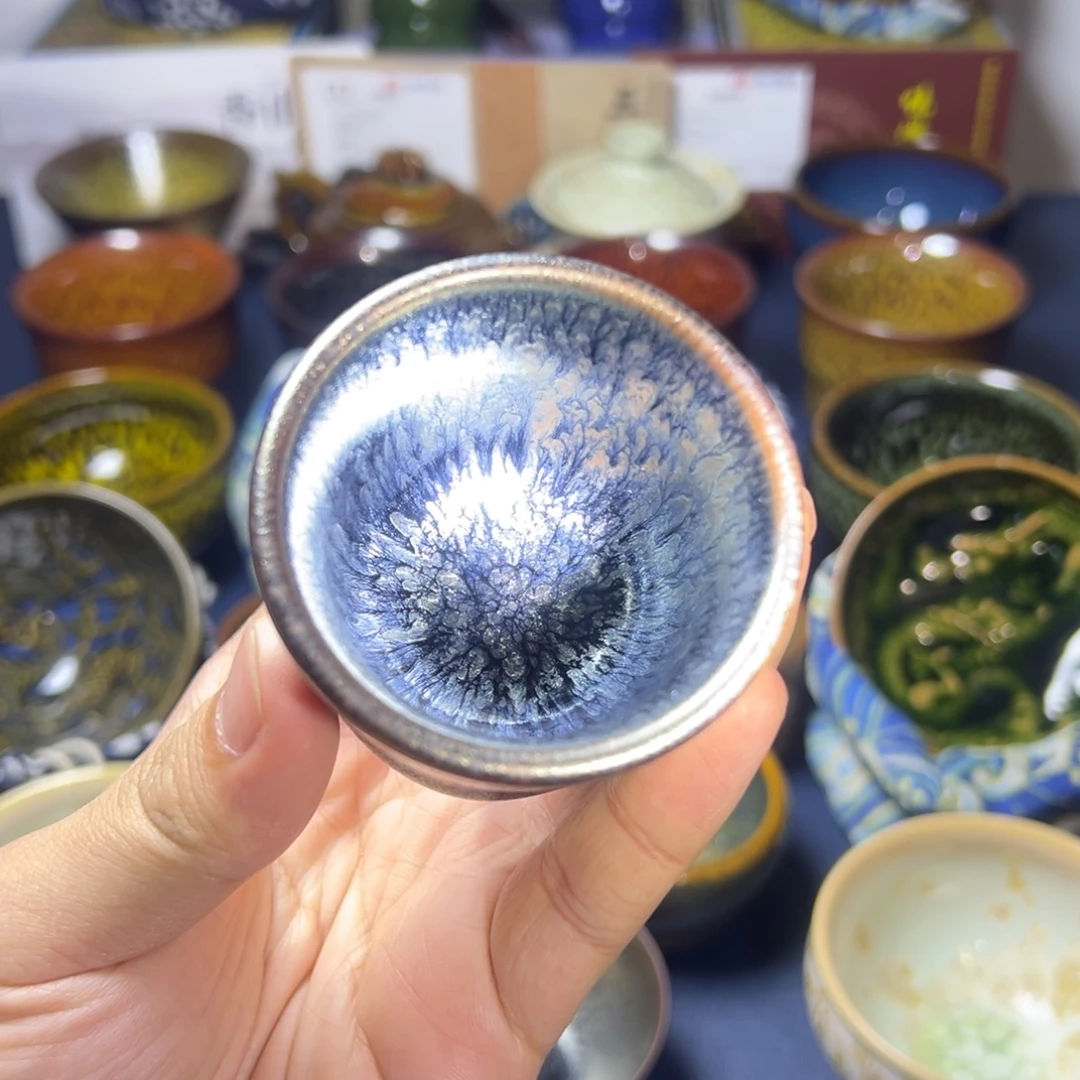 茶盏建阳建盏喝茶主人杯