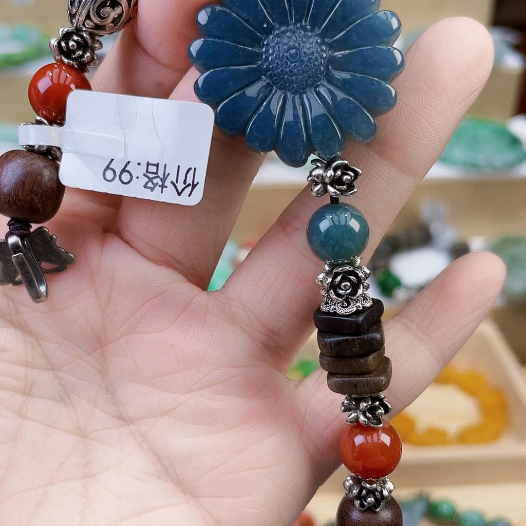 翡翠未镶嵌手链手链