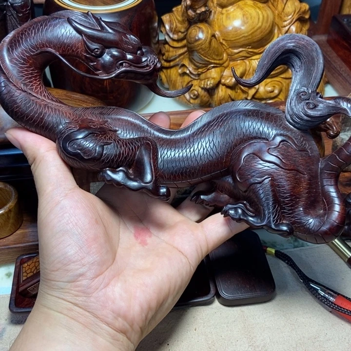 檀香紫檀（小叶紫檀）如意龙
