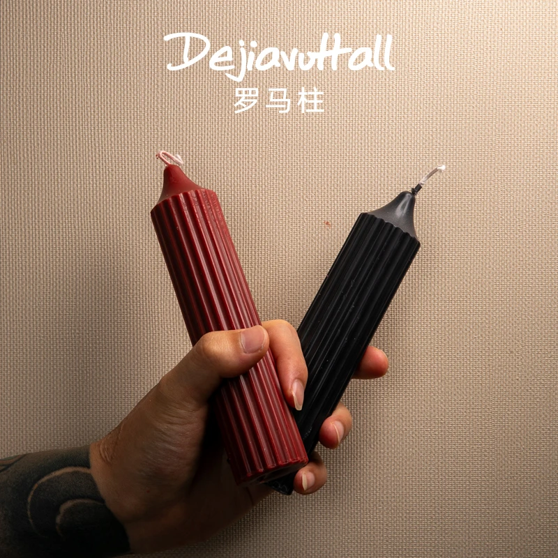 【罗马柱低温蜡烛大豆香熏蜡烛蜡烛香薰】低温香薰蜡烛