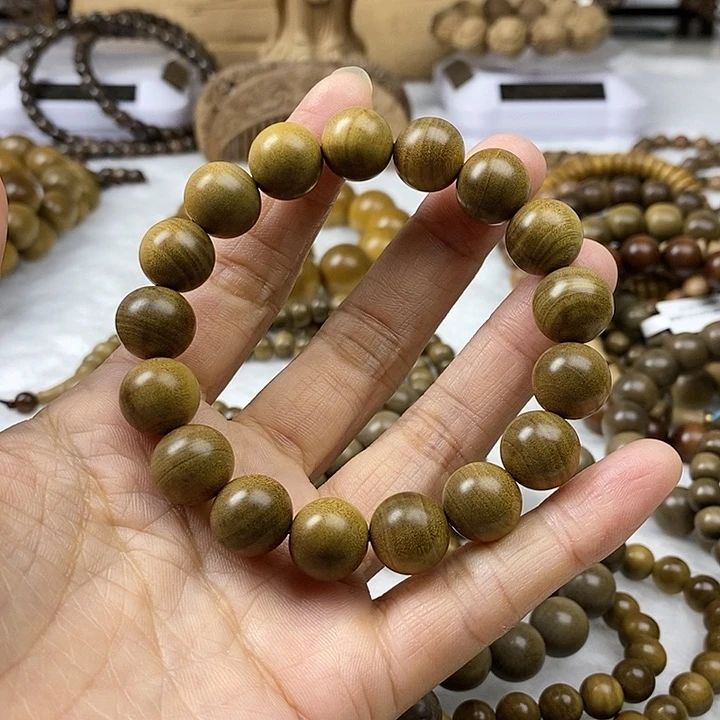 檀香木手串/手链山****心