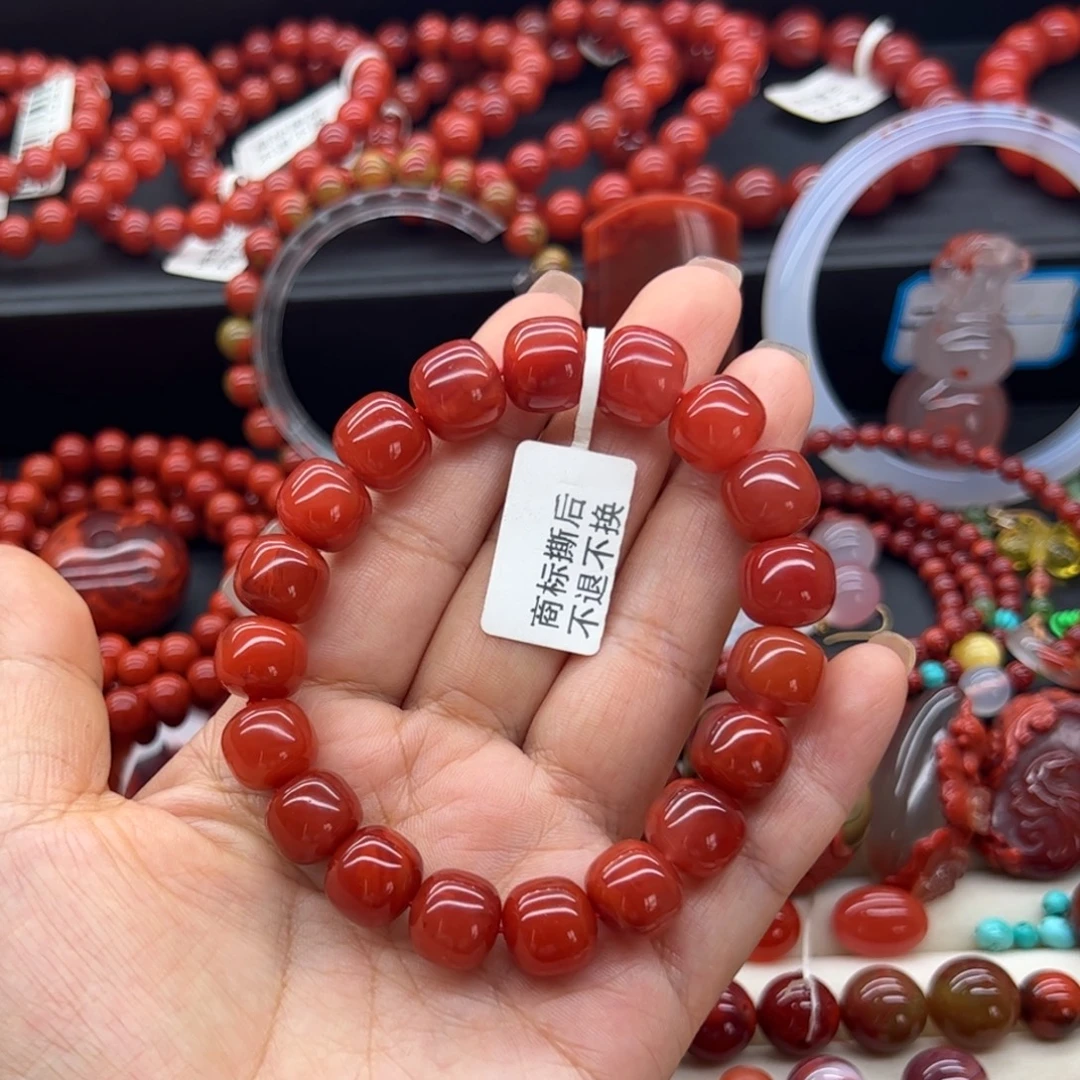 南红玛瑙未镶嵌配饰