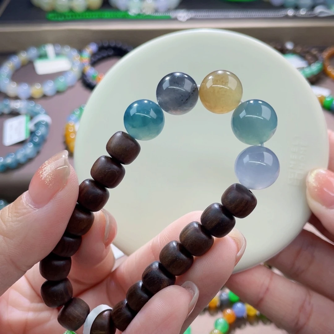 未镶嵌手链翡翠卡11+