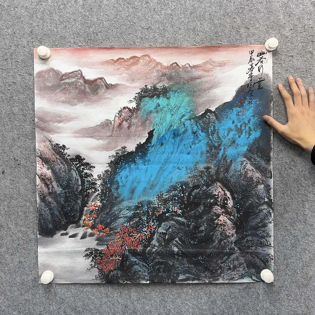 书法书法作品多次参加