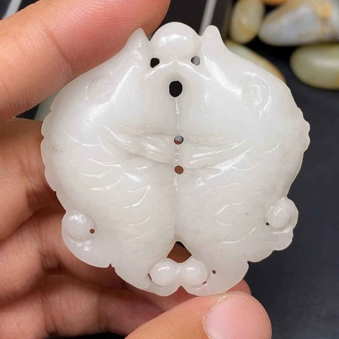 和田玉（糖玉）未镶嵌挂件
