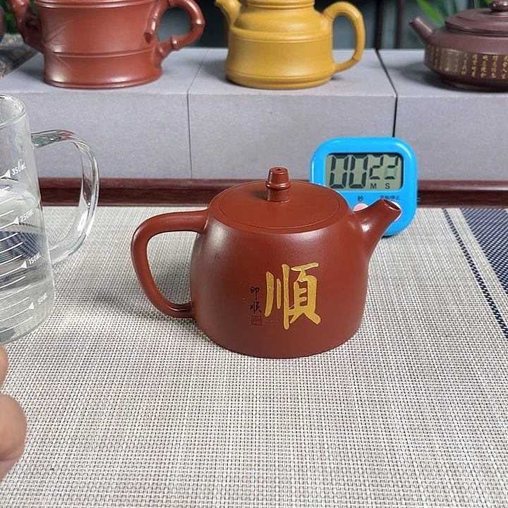 用***4紫砂茶壶宜兴原矿手工紫砂壶