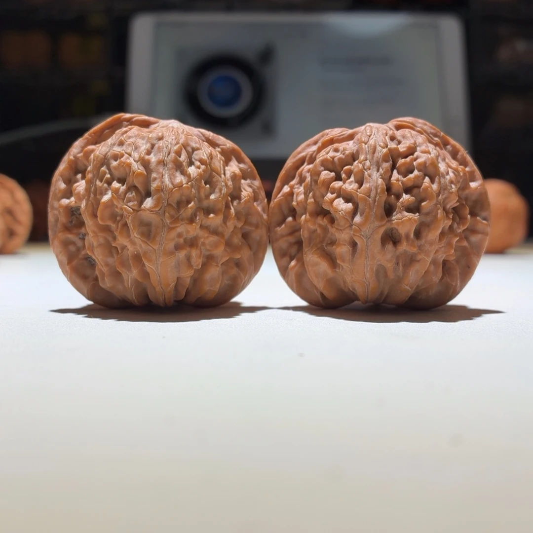 文玩核桃把件磨盘41