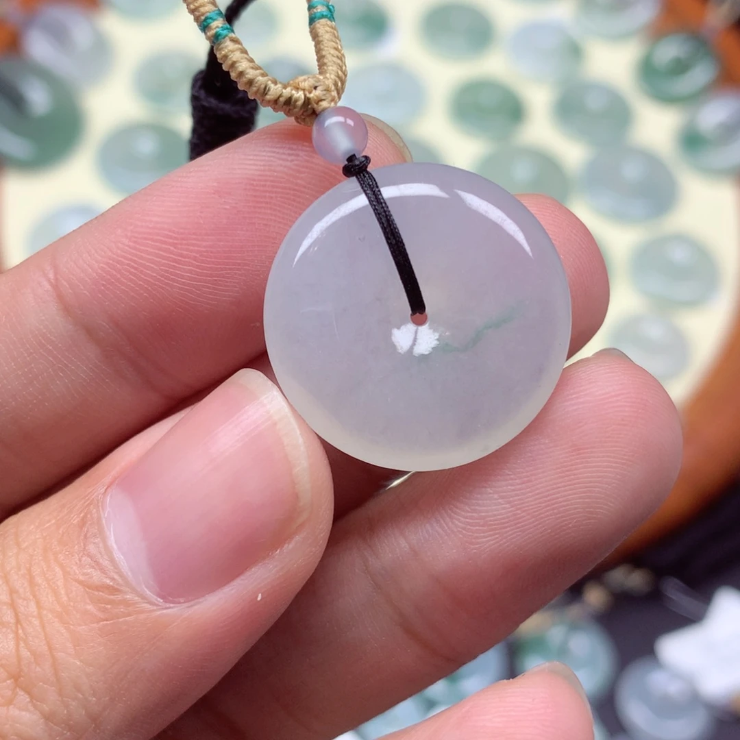 翡翠未镶嵌颈饰吊坠23/5.6mm