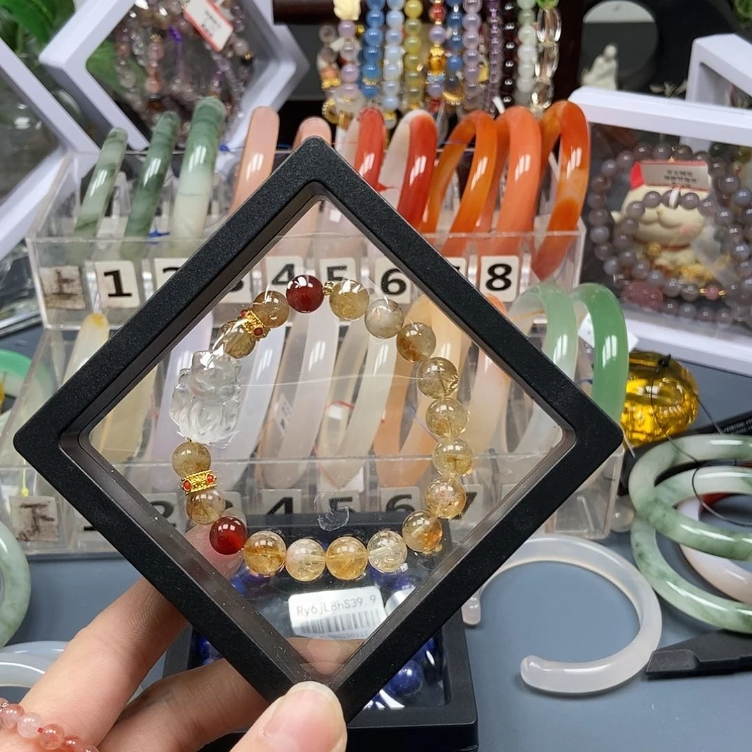 石英质玉手串未镶嵌14