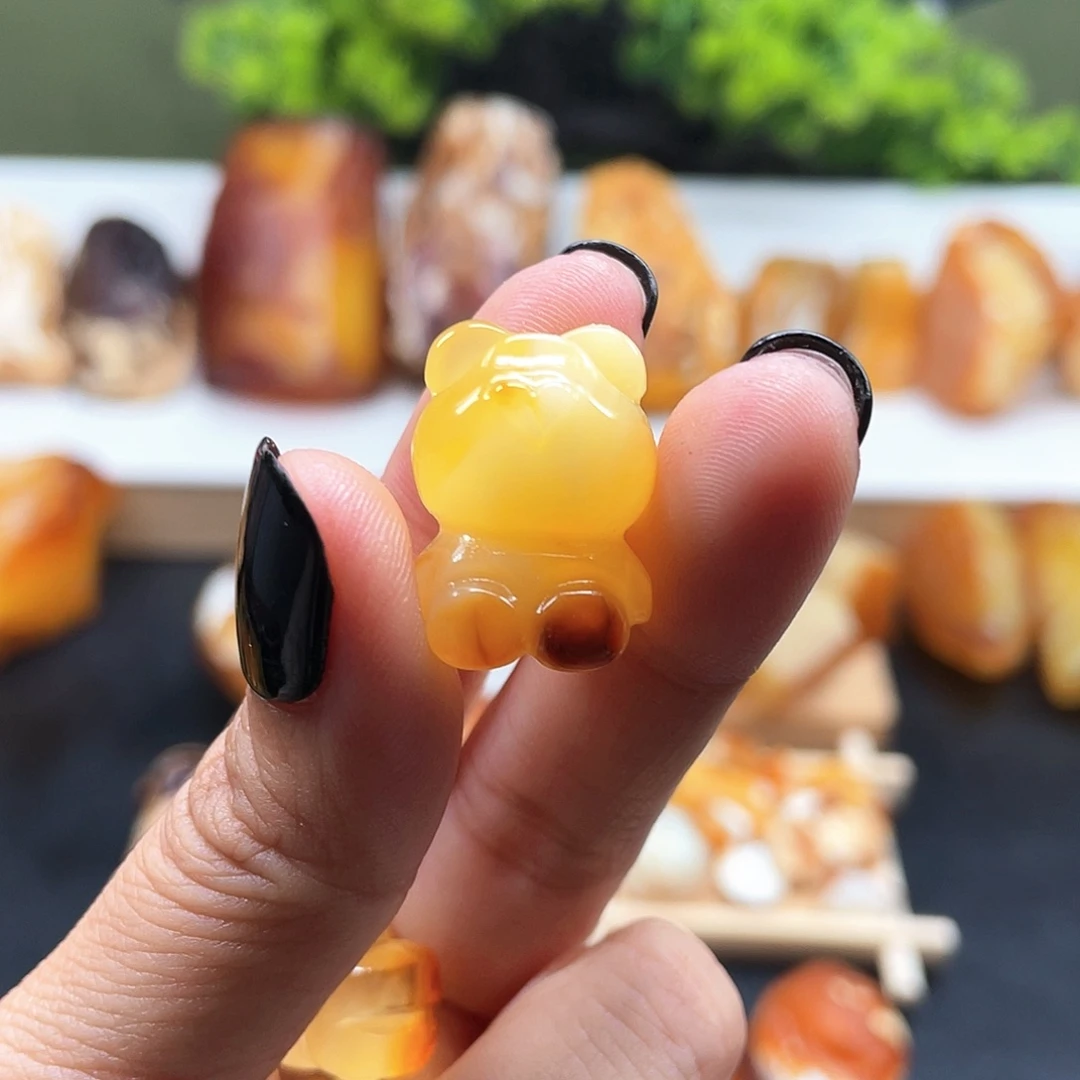 M***r定制琥珀天然蜜蜡