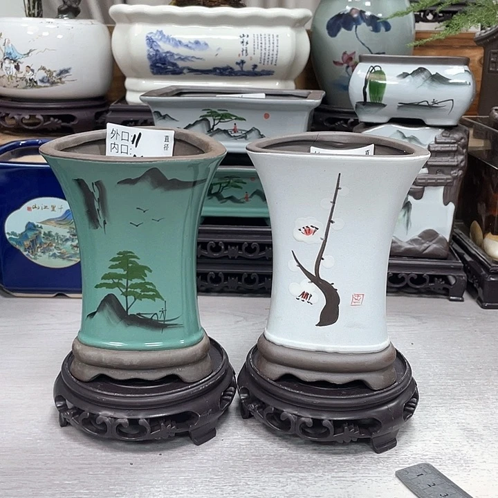 陶瓷精品紫砂花盆精装抢购