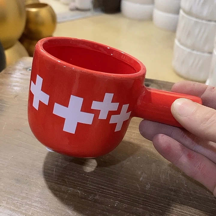 摆件陶陶盆有孔 瑕疵介意勿拍