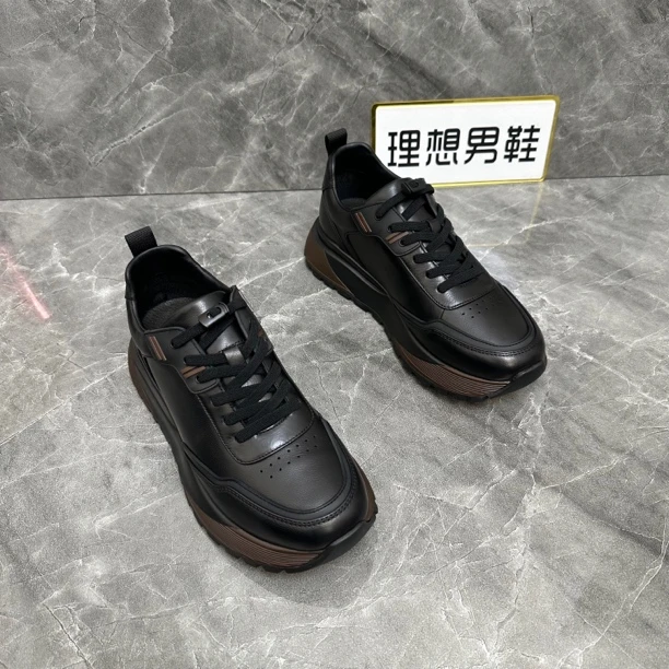 S春秋新款老爹鞋男鞋阿甘鞋面包鞋男士休闲百搭厚底潮流潮鞋韩版