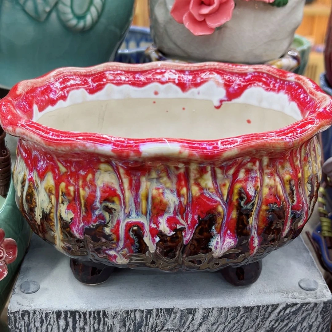 【闪购商品】陶瓷花盆