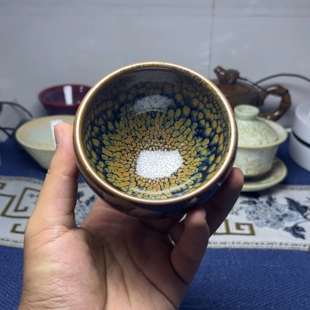 建阳建盏喝茶主人杯