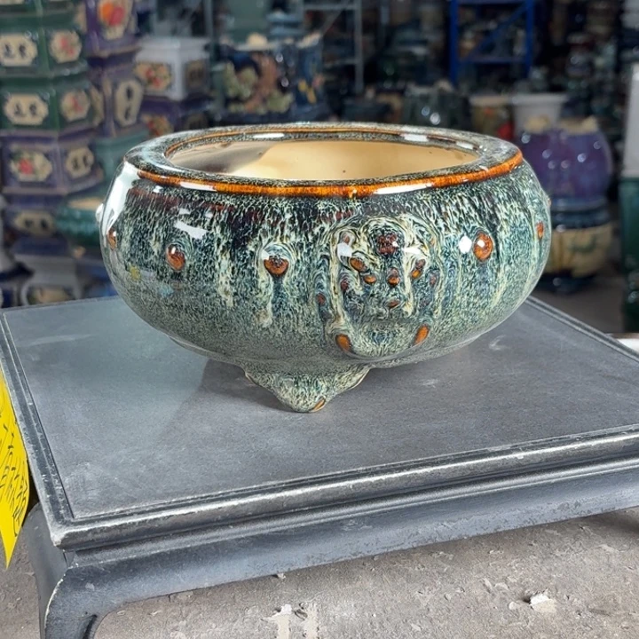 一风堂石湾花盆 内15*8