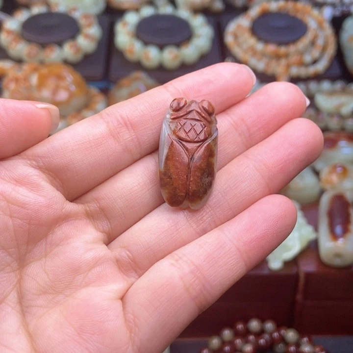 岫岩河磨玉（透闪石质玉）未镶嵌挂件