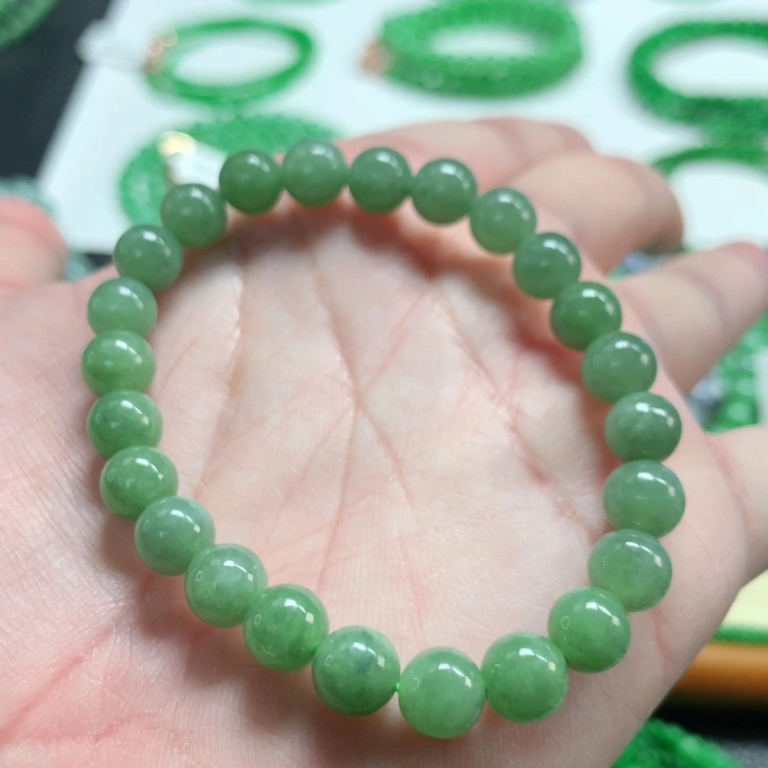 翡翠未镶嵌手链翡翠
