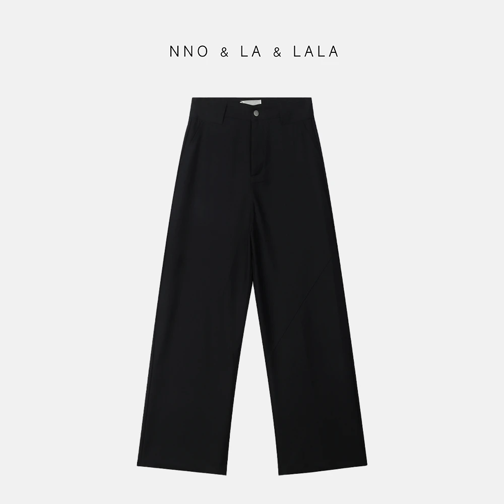 高定版 极简西裤  26066 黑灰色