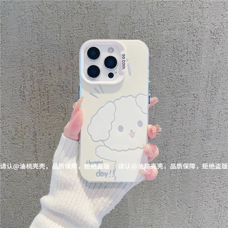 磨砂彩银适用苹果17/iPhone/华为荣耀/OPPO/VIVO/小米手机壳保护